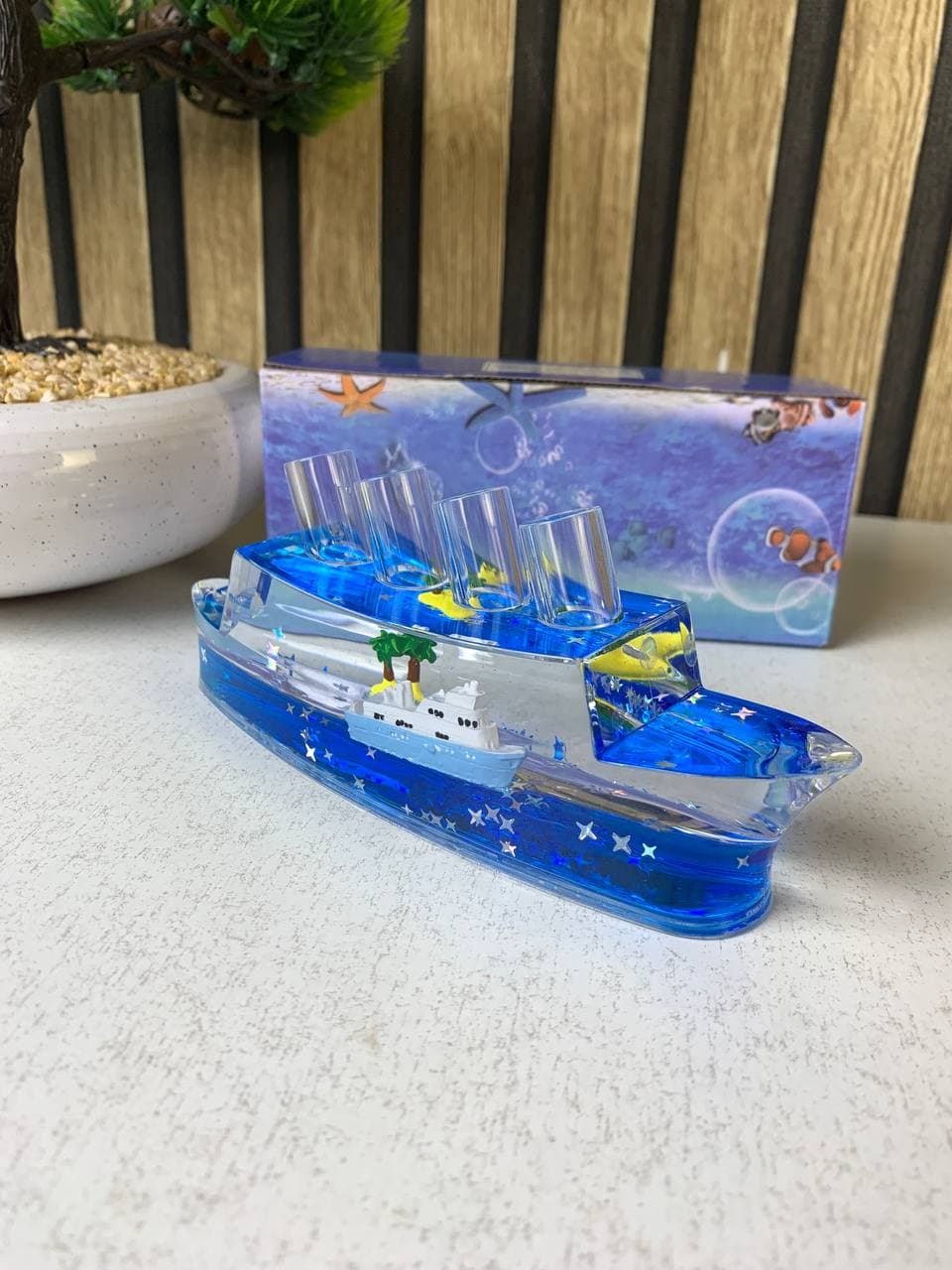 Décoration en forme de bateau de croisière insubmersible - زينة على شكل سفينة سياحية لا تغرق - Décoration - صورة حقيقية 7