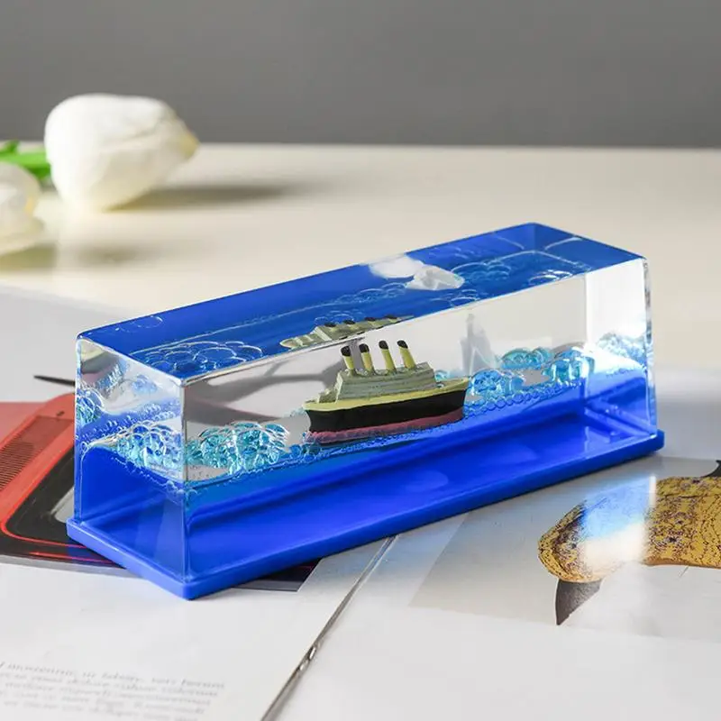 Décoration en forme de bateau de croisière insubmersible V2 - زينة على شكل سفينة سياحية لا تغرق - Décoration - صورة 1