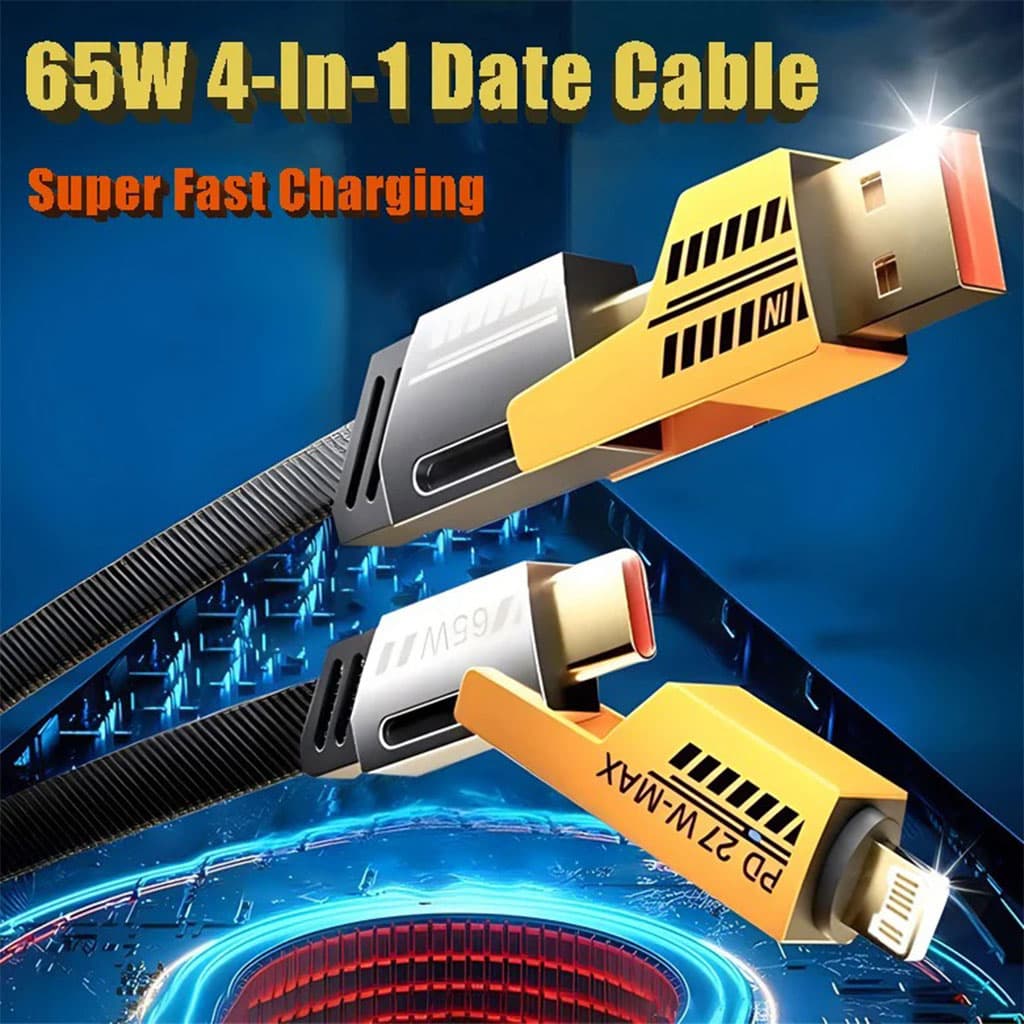 Chargeur Voiture 3en1 Fast Charge 45W - شاحن سيارة سريع - Électronique - صورة 6