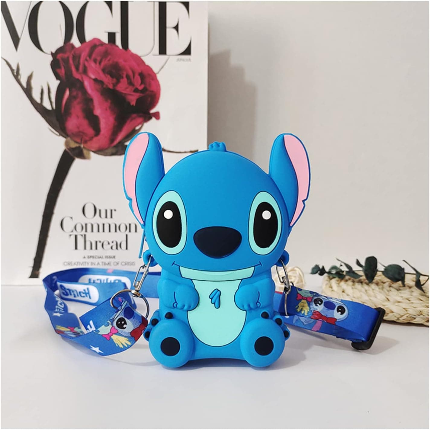 Porte-monnaie mignon à motif dessin animé Stitch pour enfants- محفظة نقود للأطفال - Sac à dos et Mode - صورة 1