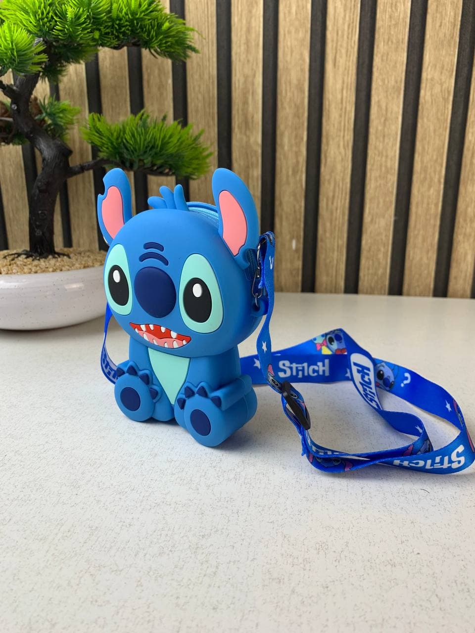 Porte-monnaie mignon à motif dessin animé Stitch pour enfants- محفظة نقود للأطفال - Sac à dos et Mode - صورة حقيقية 6