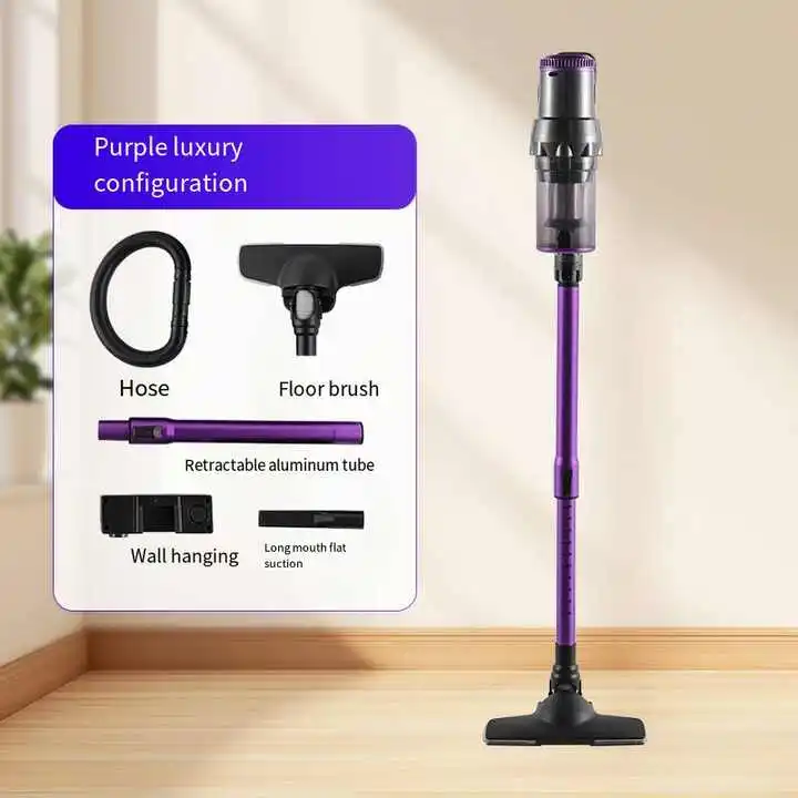 Multismart Aspirateur Balai Filaire Sans Sac 500W 5 en 1 avec Aspirateur à Main - 18KPa - مكنسة كهربائية يدوية - Maison - صورة 8