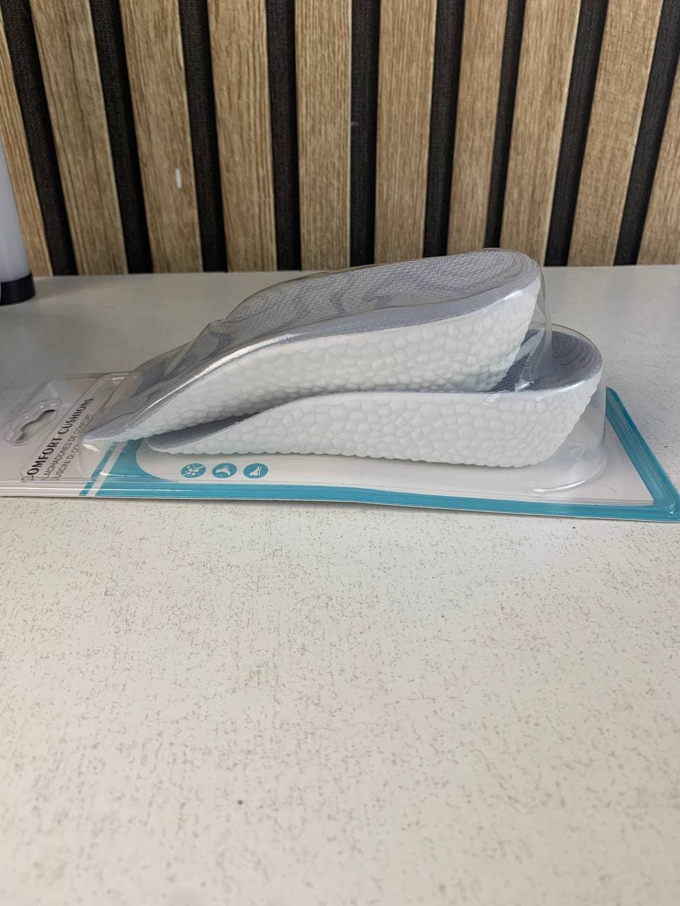 Semelles de chaussures orthopédiques pour augmenter la hauteur 3.5cm - نعل زيادة الطول وتصحيح القوام - Soins et Beauté - صورة حقيقية 9