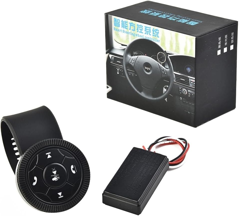 Boutons de commande au volant pour voitures facile à installer - أزرار التحكم بالصوت والمقود - Accessoires Auto/Moto - صورة 6