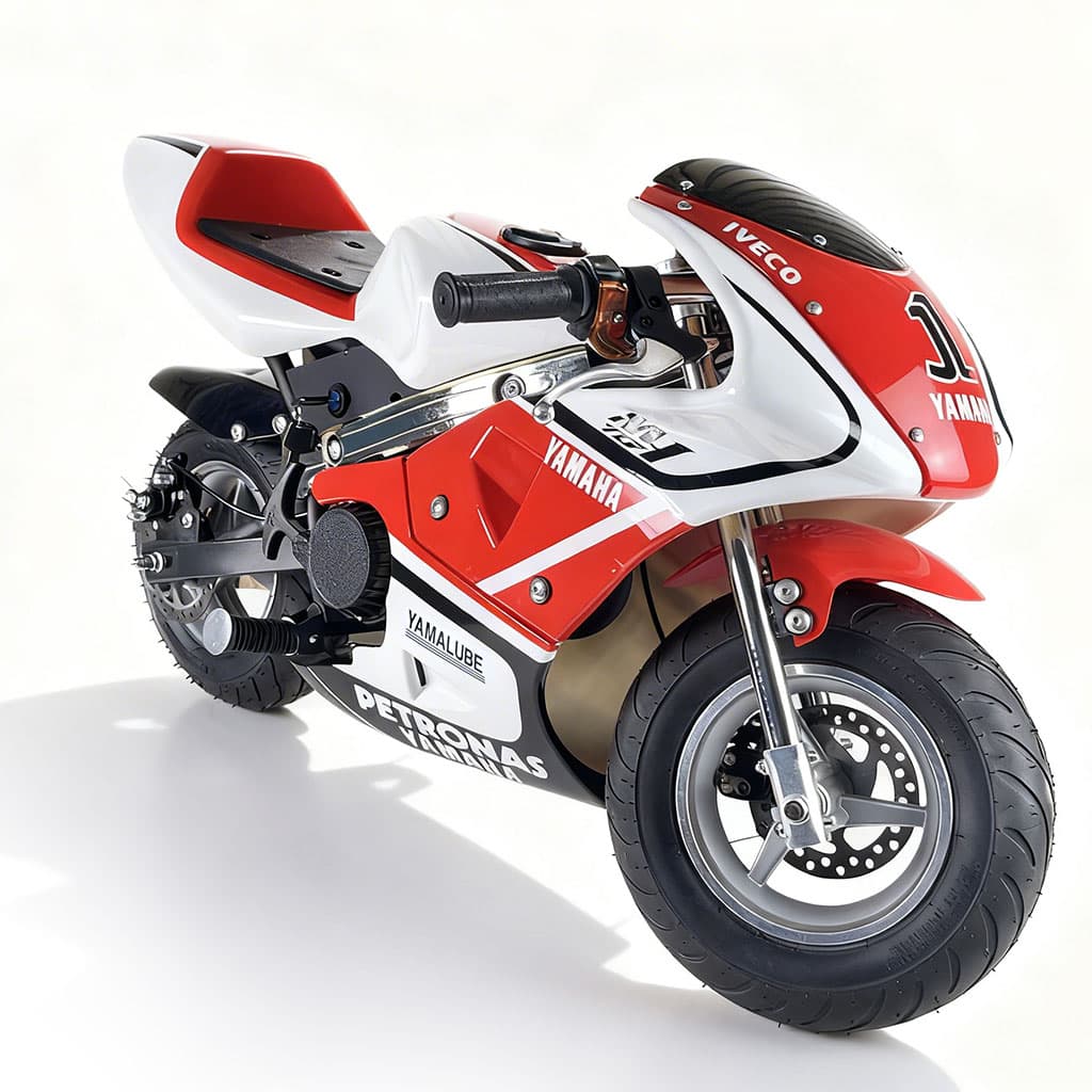 Mini Moto GP pour Enfants Moteur 49cc Démarrage à Tirette - دراجة نارية محرك بنزين - Enfants - صورة 2