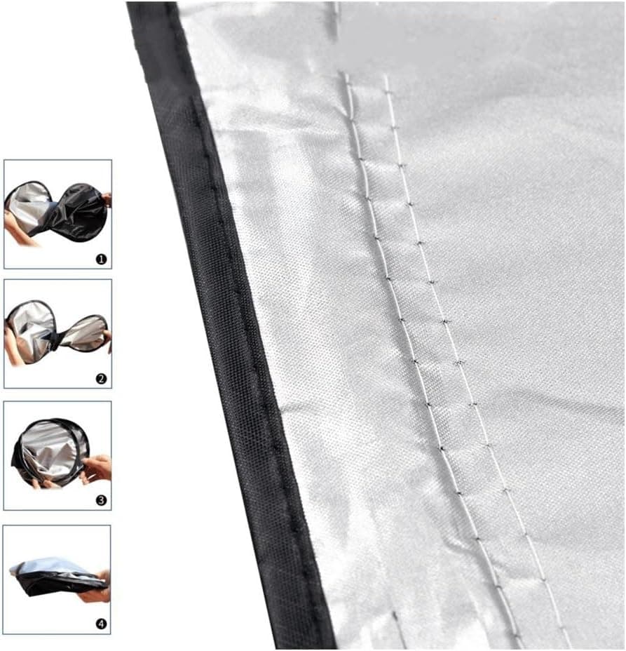Pare-soleil de pare-brise avant et arrière de voiture protection solaire et UV - مظلة شمسية للسيارة - Accessoires Auto/Moto - صورة 7
