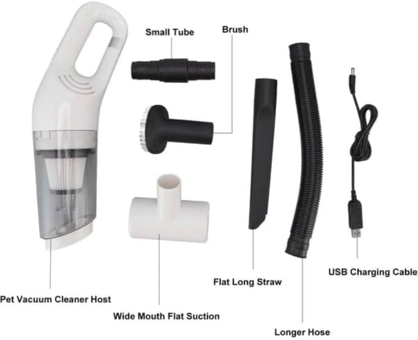 Aspirateur Portable Multifonction 6en1 JB-168 batterie 1800 mAh Filtre HEPA - مكنسة كهربائية محمولة - Maison - صورة 12