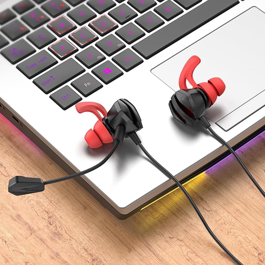 Écouteurs de jeu filaire intra-auriculaire avec microphone E-Sport Hoco M105 - سماعات ألعاب إحترافية مع ميكروفون - Électronique - صورة 4