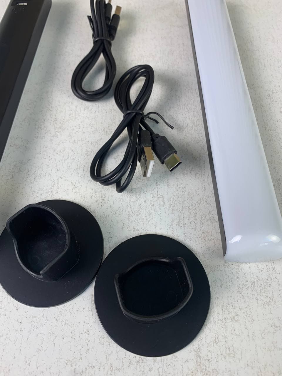 Barre LED RGB 2PCS synchronisée avec la musique et les sons 8 modes d'éclairage - أضواء ملونة متزامنة مع الموسيقى - Électronique - صورة حقيقية 12