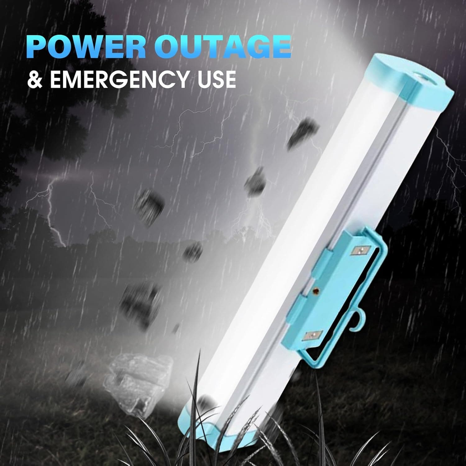 Lanterne de Camping 5-en-1 avec Power Bank PM 3000mAh - مصباح التخييم المغناطيسي متعدد المهام - Camping et Randonnée - صورة 5
