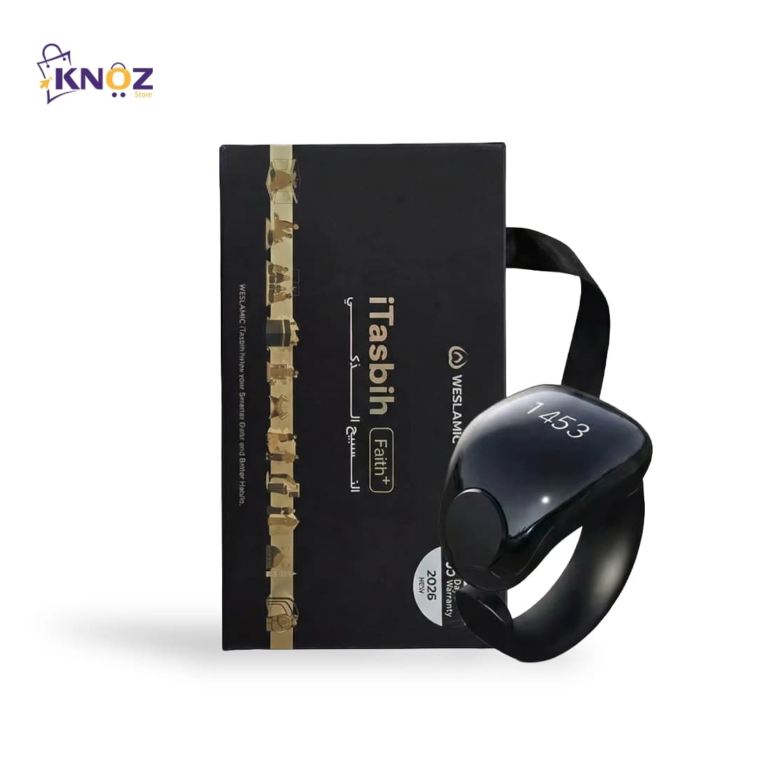 Anneau de Zikr Étanche avec Écran OLED iTasbih Faith+ Black - خاتم التسبيح الذكي المقاوم للماء بـ5 مقاسات - Électronique - صورة 2