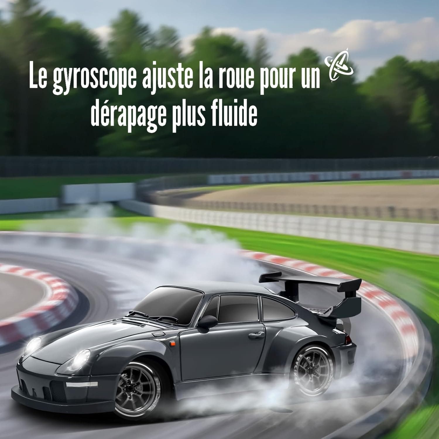 Voiture de Course RC Drift Haute Performance avec Télécommande - سيارة سباق ودرِفت احترافية بجهاز تحكم عن بعد - Jouet & Gaming - صورة 7