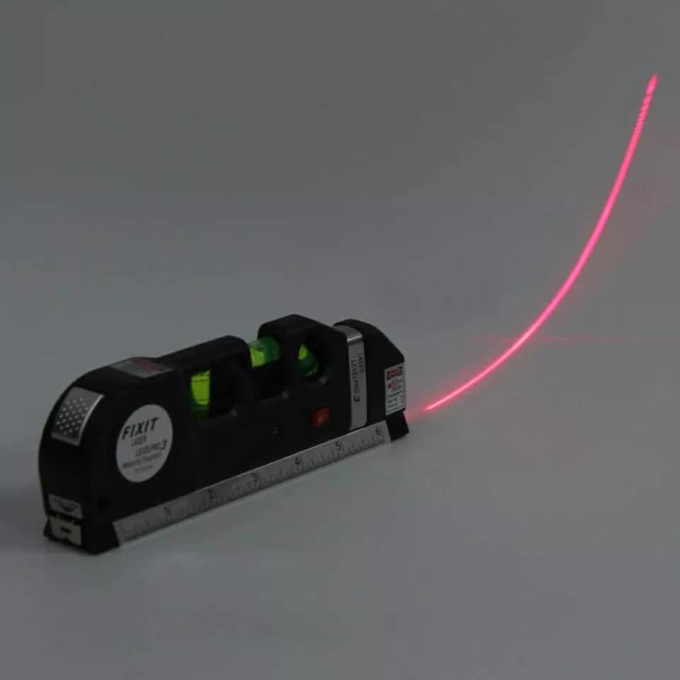 Niveau Laser 4en1 Fixit Level pro 3 Outil de musure Polyvalent Ruban De 8 Pieds - Outillage et Bricolage - صورة 6