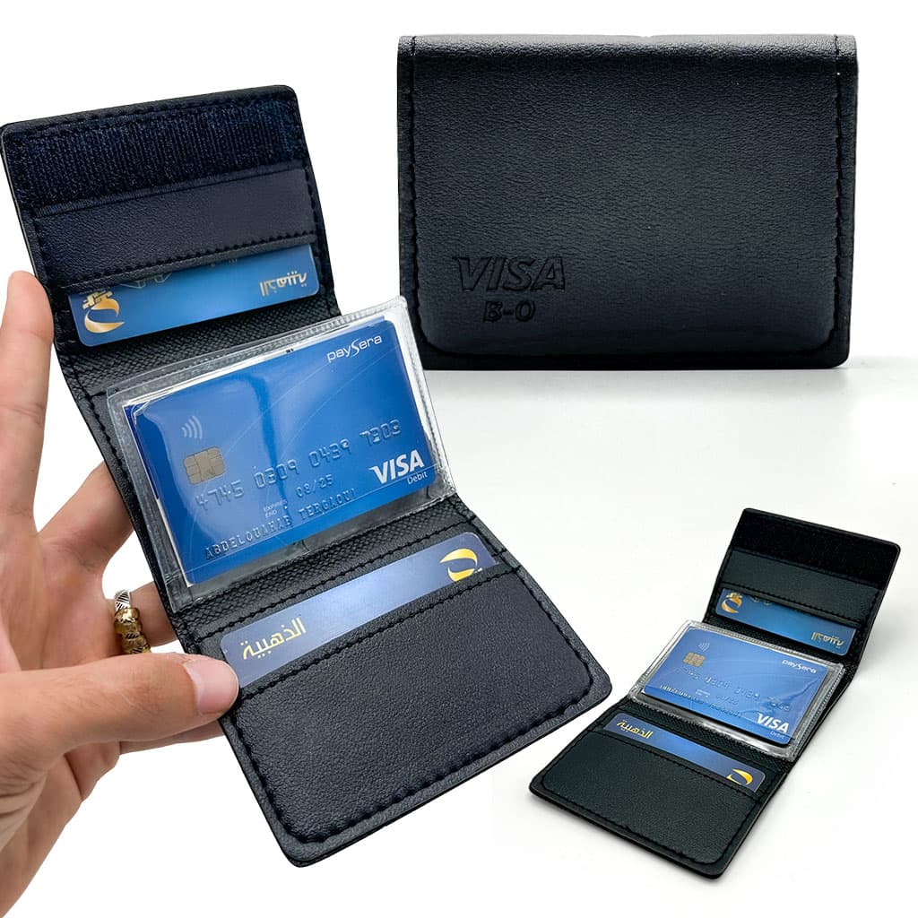 Porte-Cartes et Documents en Simii Cuir Edition Visa-BO - محفظة البطاقات والوثائق - Accessoires - صورة 1
