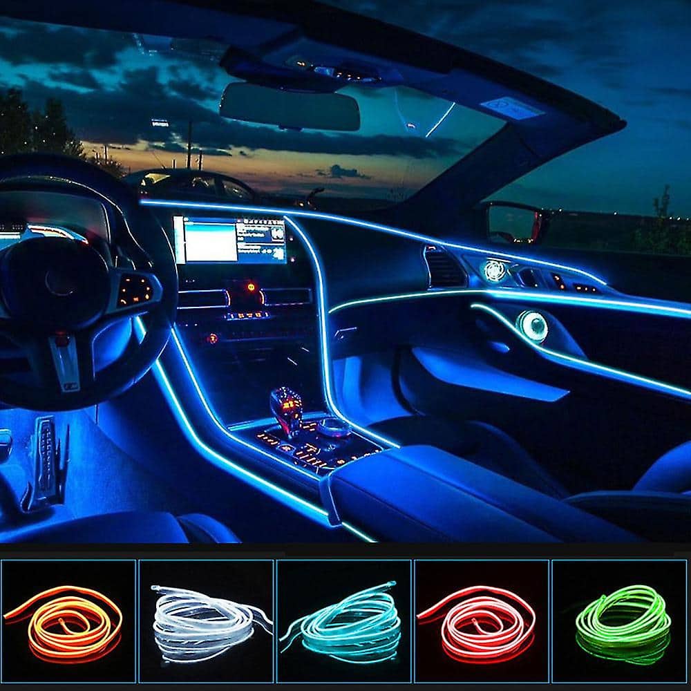 Cable Lumineux De Décoration Pour Salon De Voiture CCLL