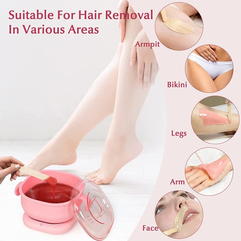 Chauffe-Cire Portable Pliable en Silicone 400ml - Soins et Beauté - صورة 3