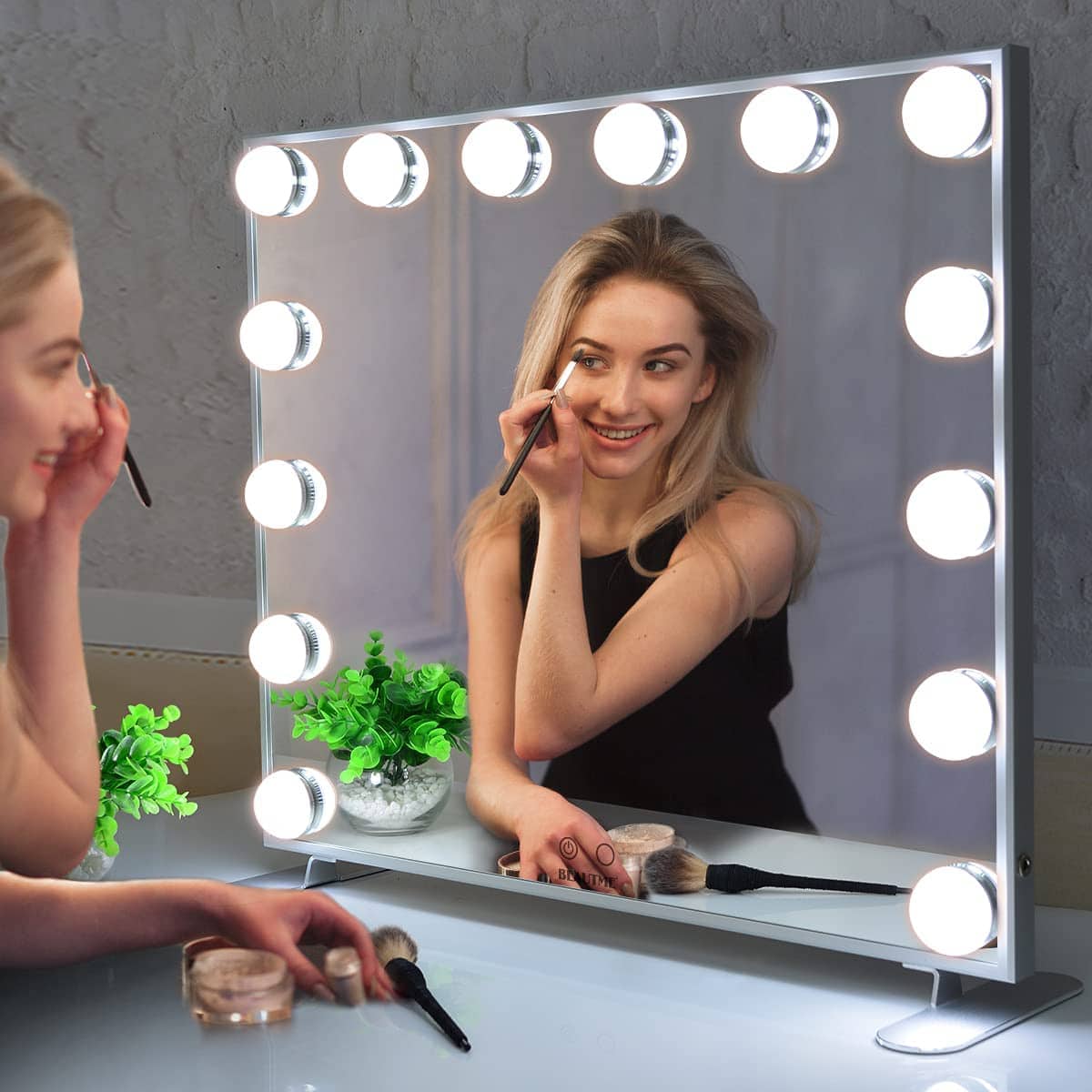 Chende Lampe pour miroir de courtoisie 10 psc Hollywood Style