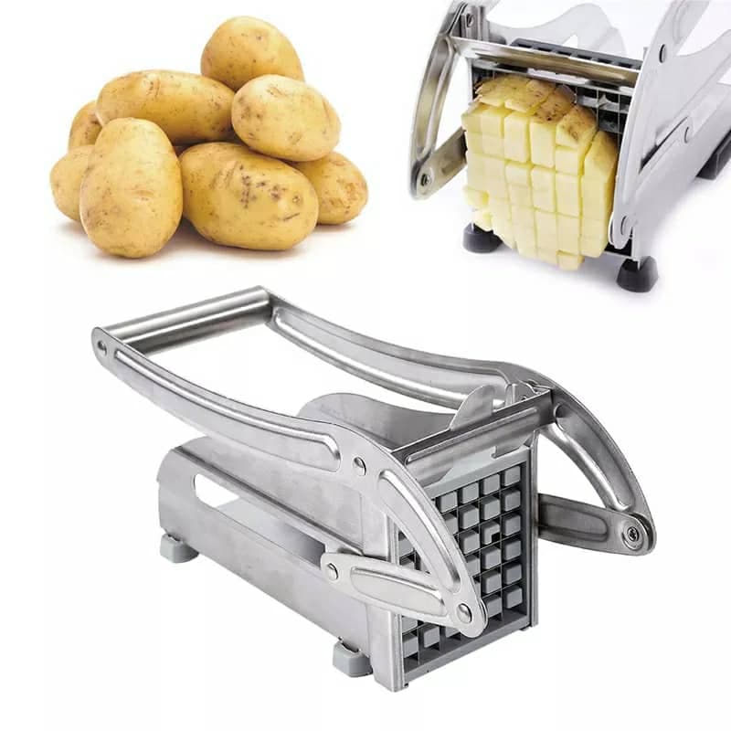 Coupe-frites manuel en acier inoxydable - Cuisine - صورة 1