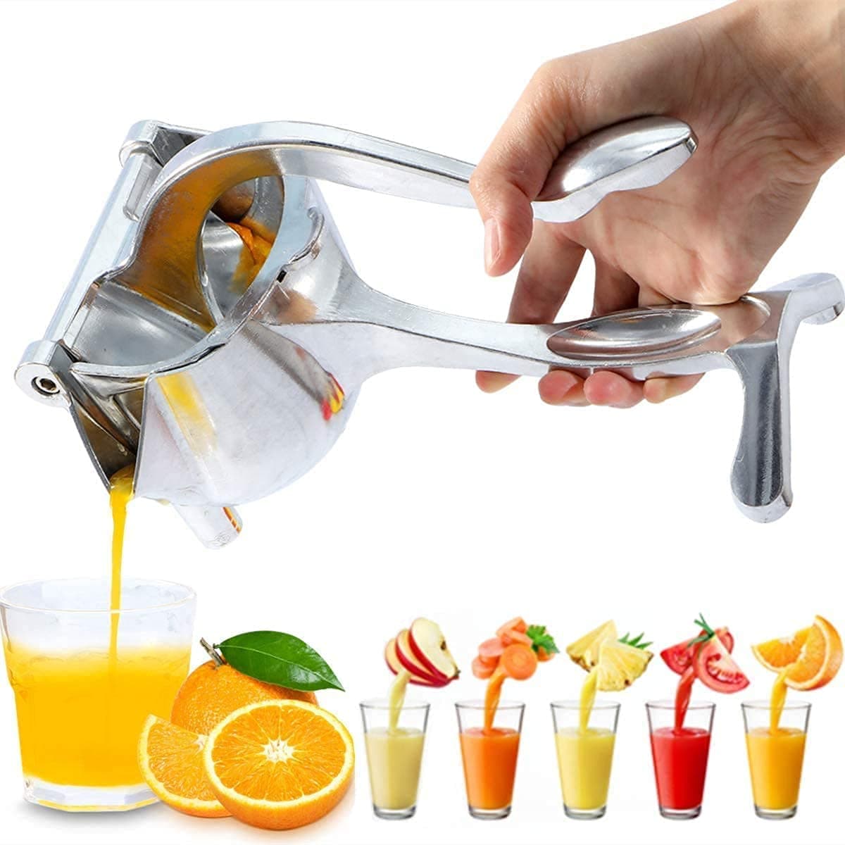 Presse-agrumes à main en aluminium pour Jus de fruits - Cuisine - صورة 4