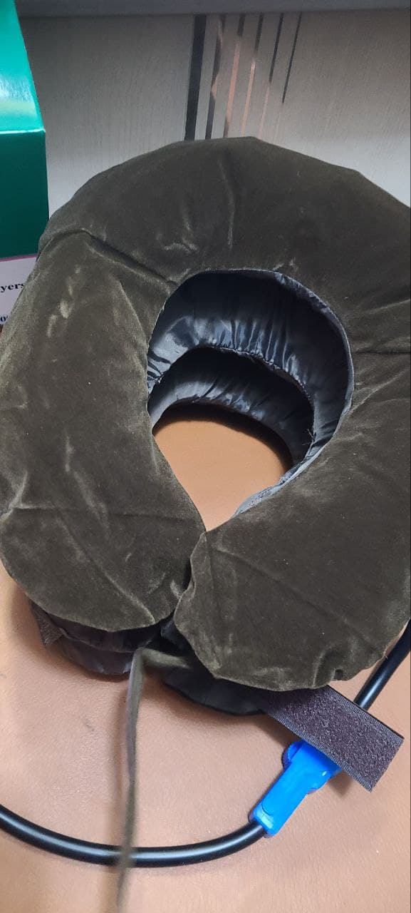 Coussin Cervical Gonflable a 3 niveaux - Divers - صورة حقيقية 8