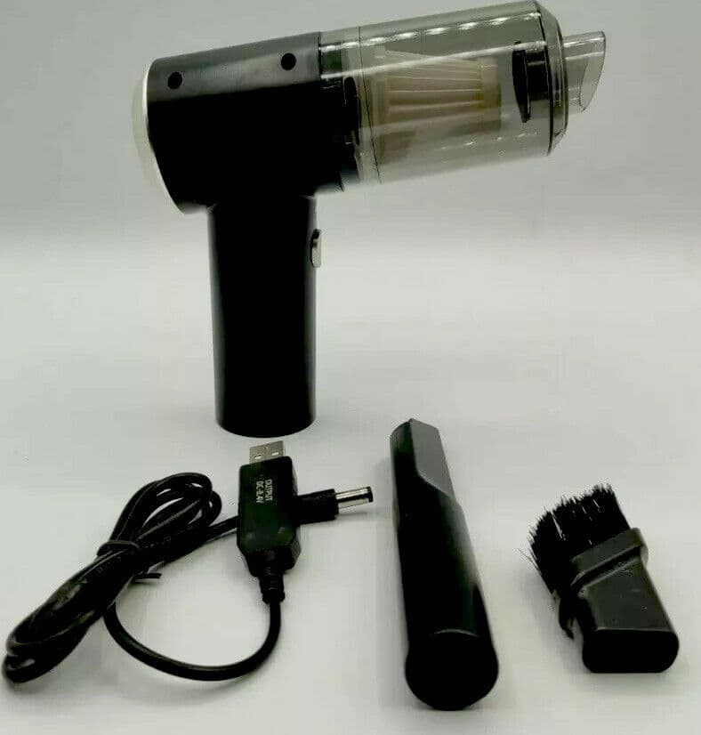Aspirateur sans fil 2 In 1 Vacuum Cleaner For Car et Home 12V 120 W - Accessoires Auto/Moto - صورة 5