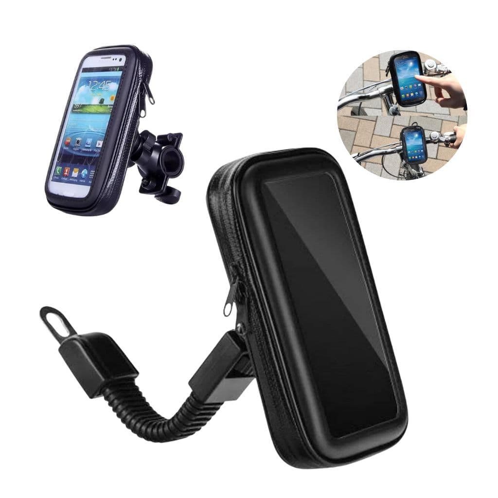 Support de téléphone Professionnel pour Le Guidon de Moto Imperméable et Rotative 360° - Accessoires Auto/Moto - صورة 1