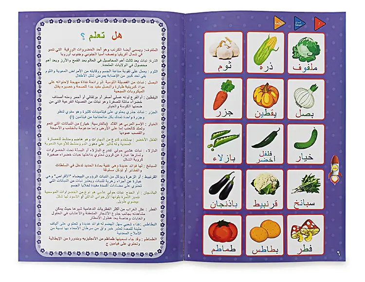 الكتاب الالكتروني للمفردات العربية لتعليم سهل و مرح Livre Electronique De Vocabulaire Arabe Pour Un Apprentissage Facile Et Amusant - Divers - صورة 9