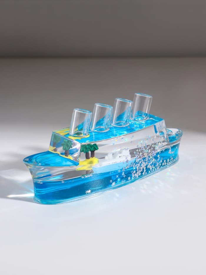 زينة سفينة سياحية لا تغرق | Bateau Croisière Insubmersible | ديكور — صورة 5