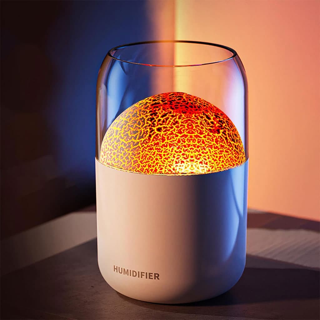 Diffuseur d’arômes Effet Volcan Lumineux 300ML — صورة 4