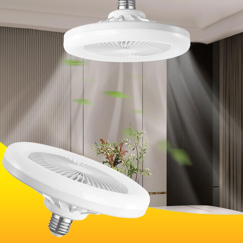 Lumière de plafond Ventilateurs LED E27 30W — صورة 1