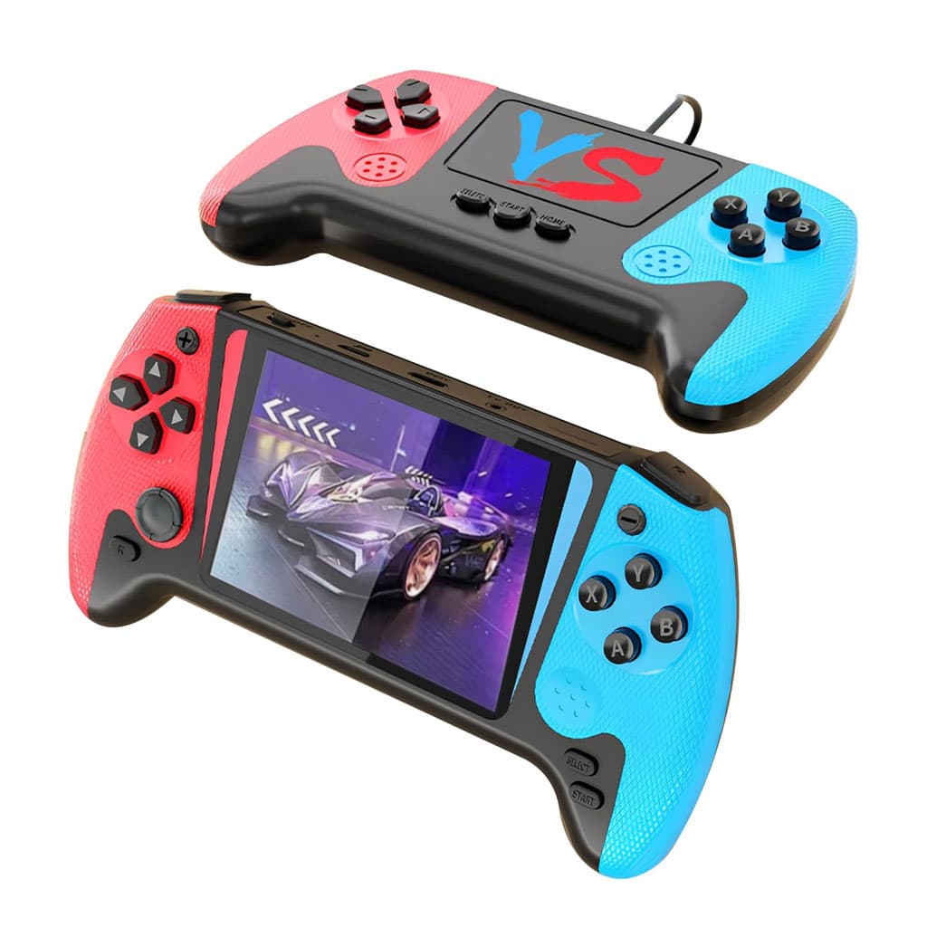 Console de Jeux Rétro Portable avec 500+ Jeux Classiques et Manette Supplémentaire - جهاز الألعاب المحمول ريترو بـ 500 لعبة كلاسيكية مع ذراع تحكم إضافي - Jouet & Gaming - صورة 1