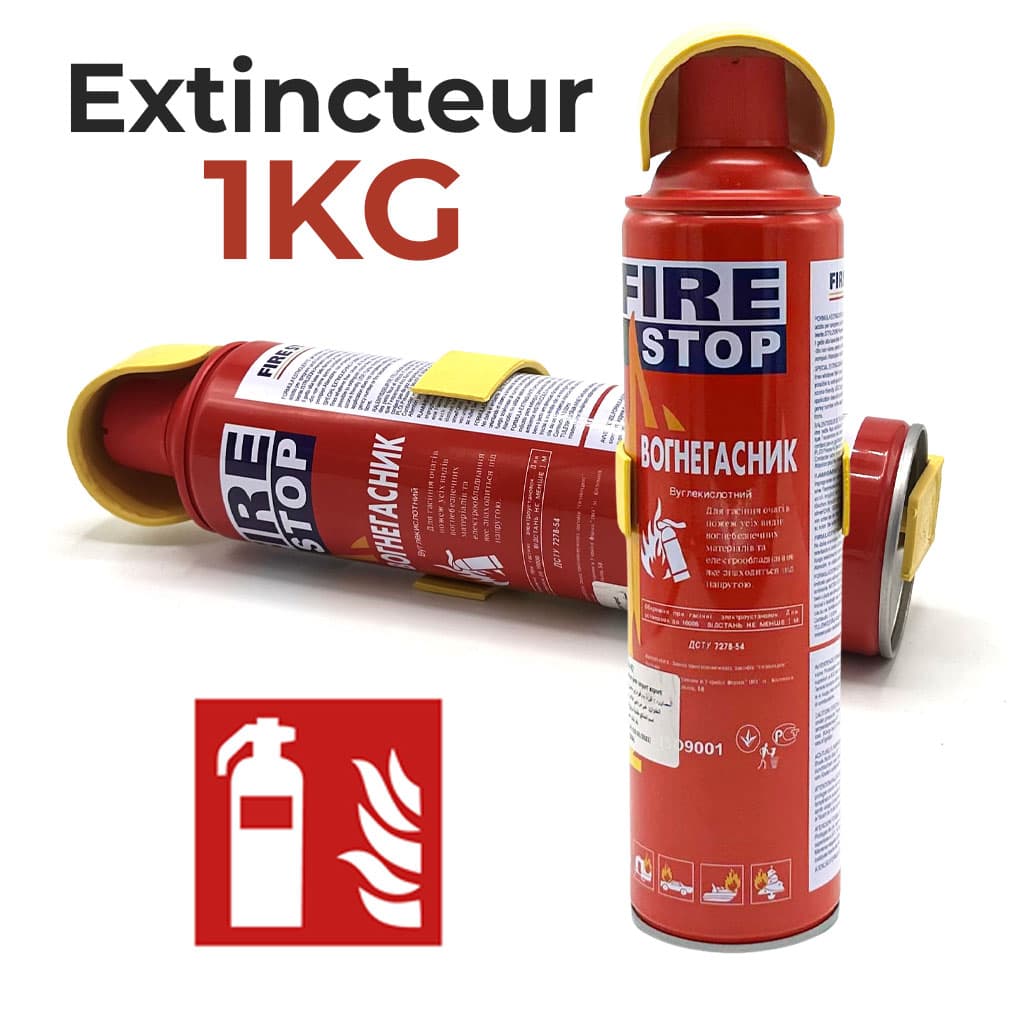 Extincteur Fire Stop 1000ml- مطفأة حريق — صورة 1
