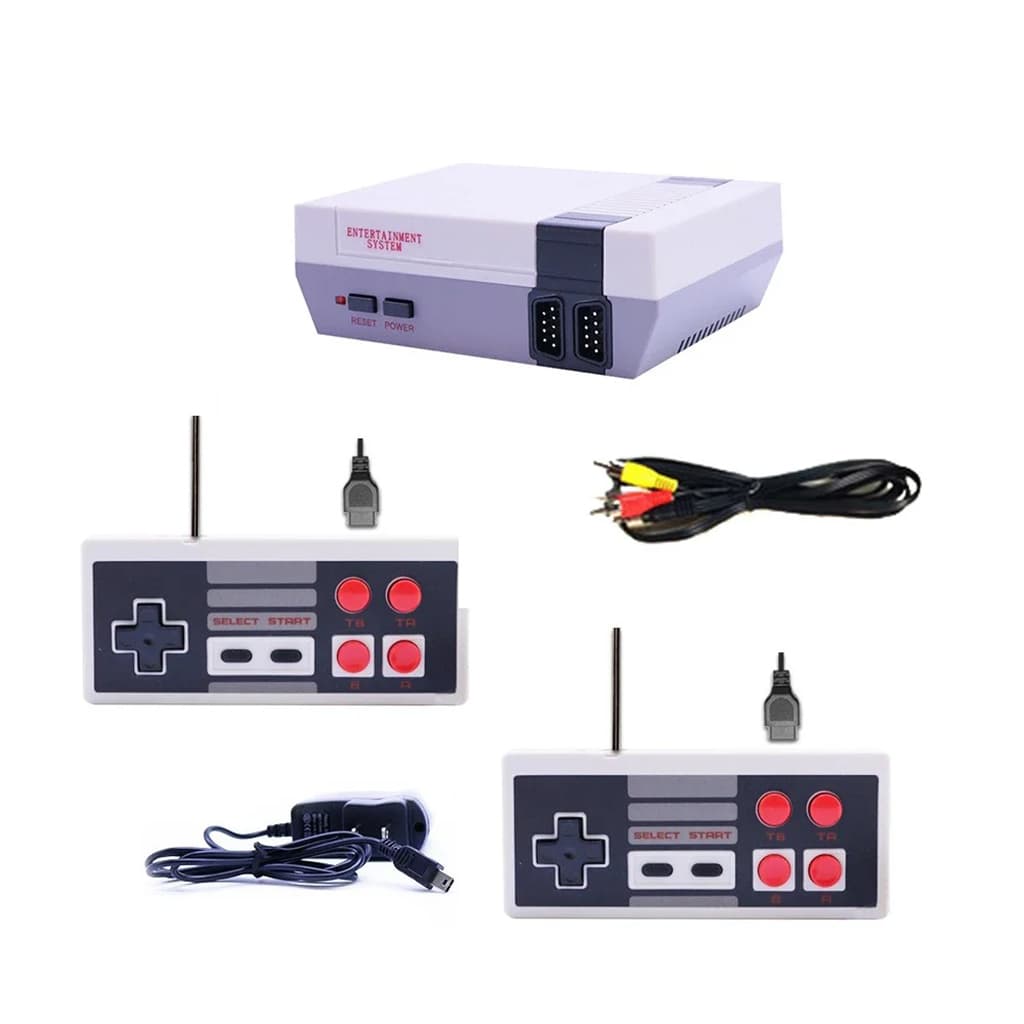 Mini console de jeu rétro classique 620 Games avec 2 Manettes — صورة 6