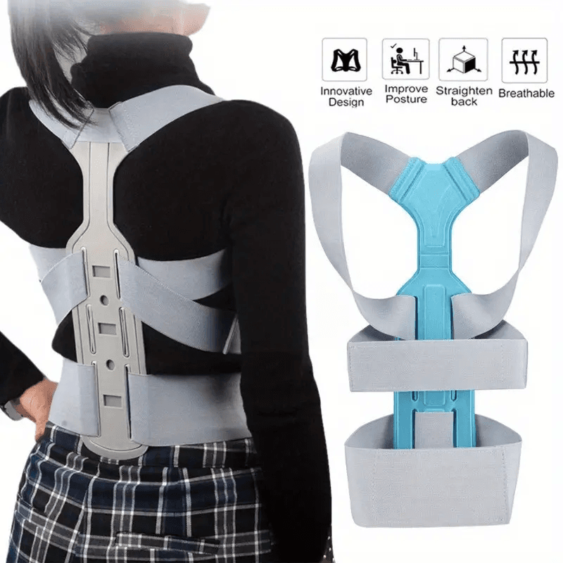 Ceinture Correcteur de Posture du dos réglable, respirant - حزام مصحح وضعية الظهر قابل للتعديل — صورة 1
