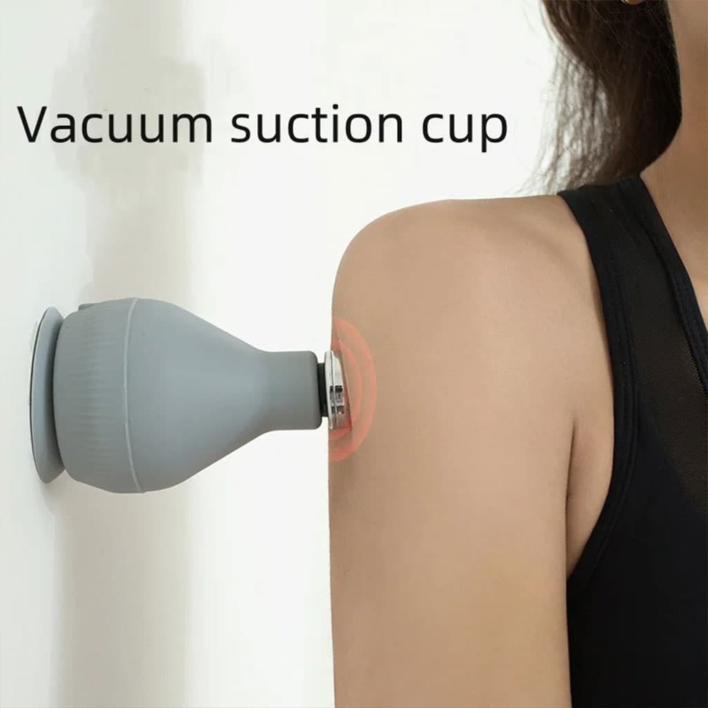 Appareil de Massage Rechargeable Portatif avec 5 Têtes Interchangeables – جهاز تدليك محمول قابل للتثبيت — صورة 3