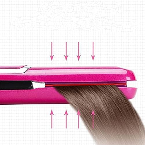 مكواة شعر لاسلكية | Mini Lisseur USB Rechargeable | 2 في 1 مع قاعدة — صورة 4