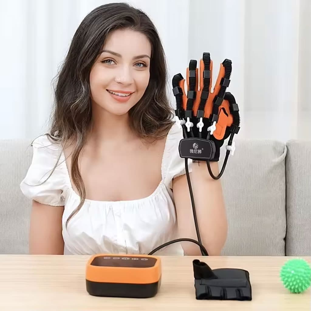 Gants Robotiques de Rééducation Hémiplégique, Entraînement des Doigts et des Mains — صورة 5