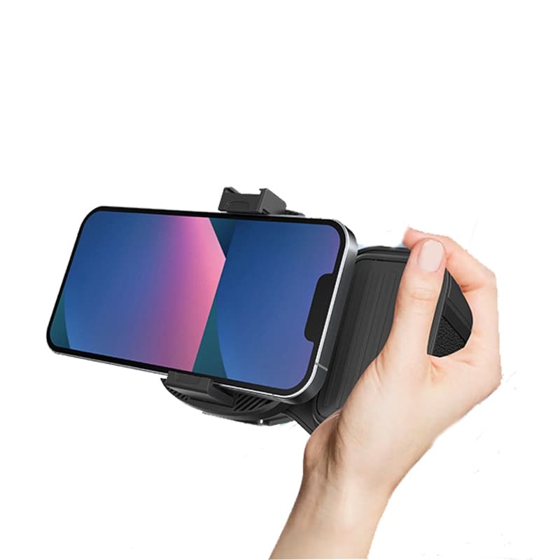 Poignée de Prise de Vue Photo/Vidéo pour Téléphone avec Télécommande et Lumière LED - قبضة التصوير الذكية للهواتف بمؤثرات إضاءة وريموت بلوتوث - Accessoires - صورة 11