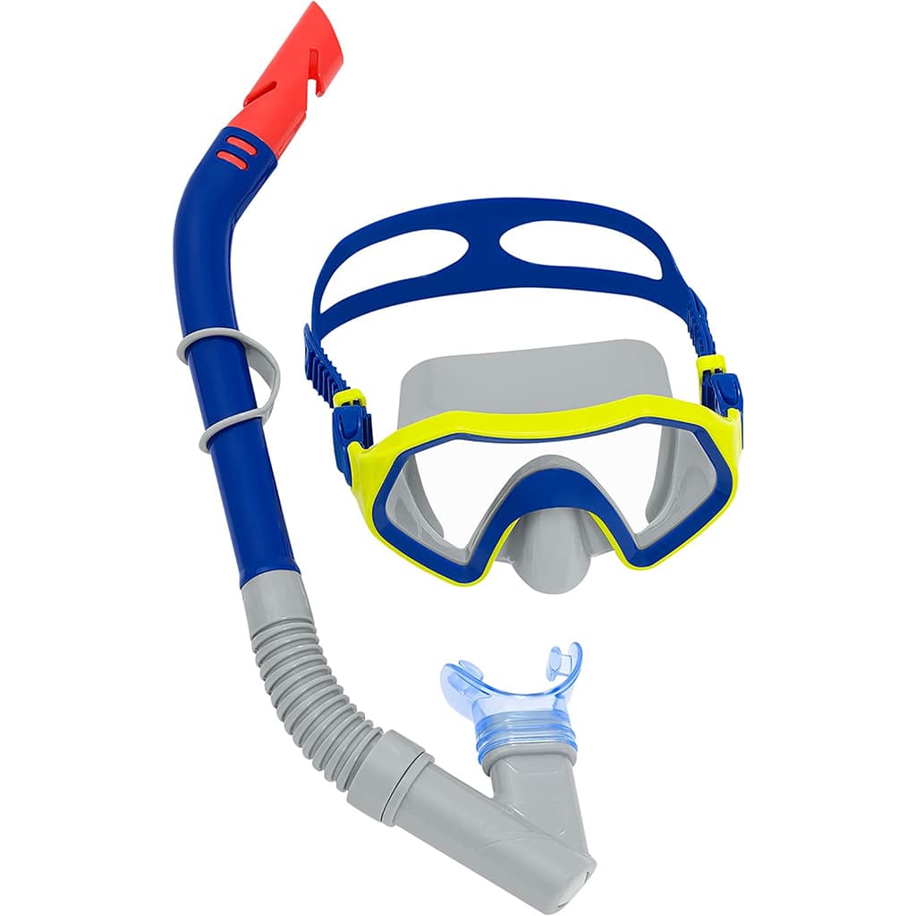 Bestway Masque et Tuba Crusader pour Jeunes Enfants à partir de 7 Ans 24025 — صورة 2