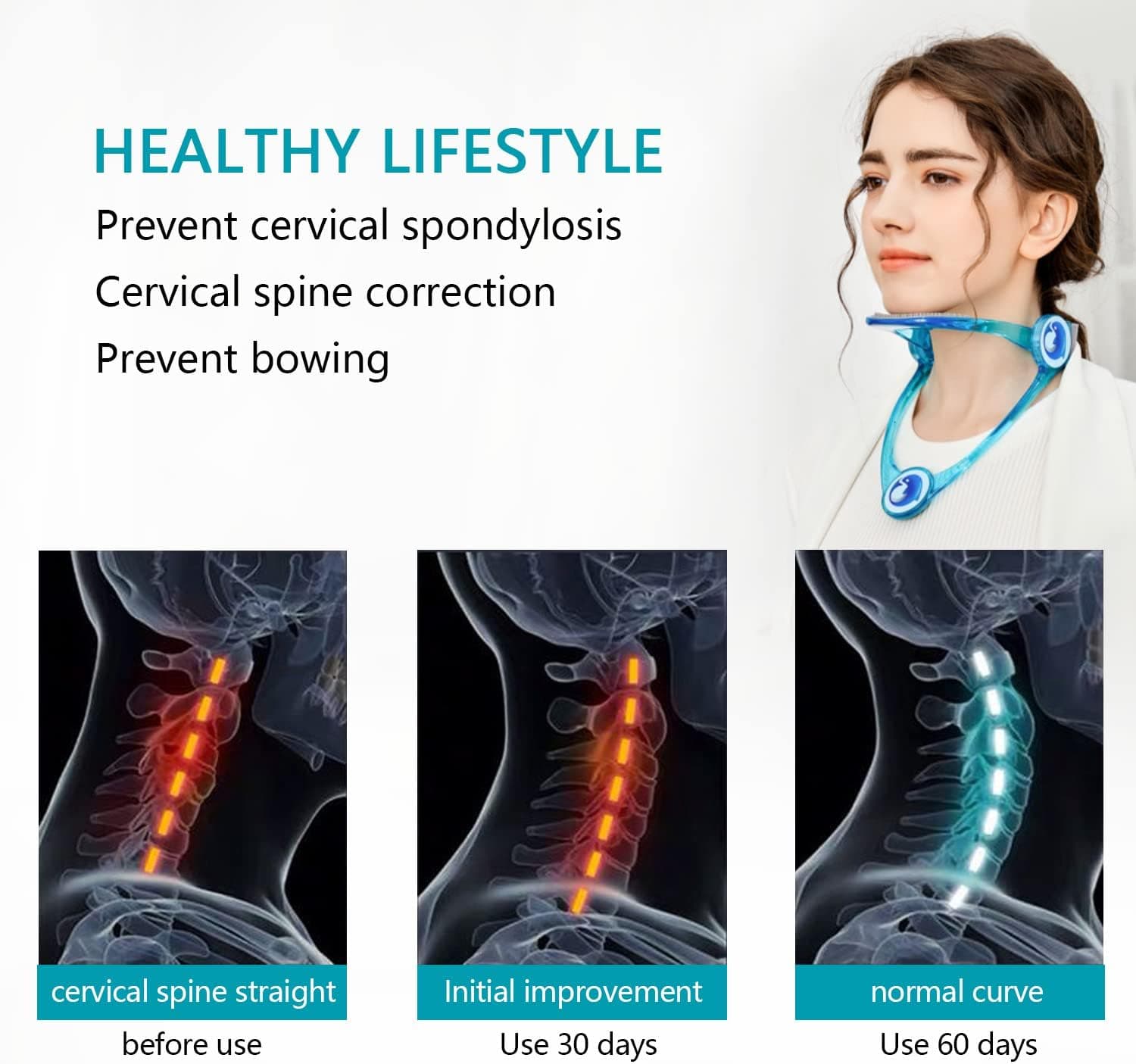 دعامة عنق قابلة للتعديل | Orthèse Cervicale Stabilisateur | للكبار والصغار — صورة 10
