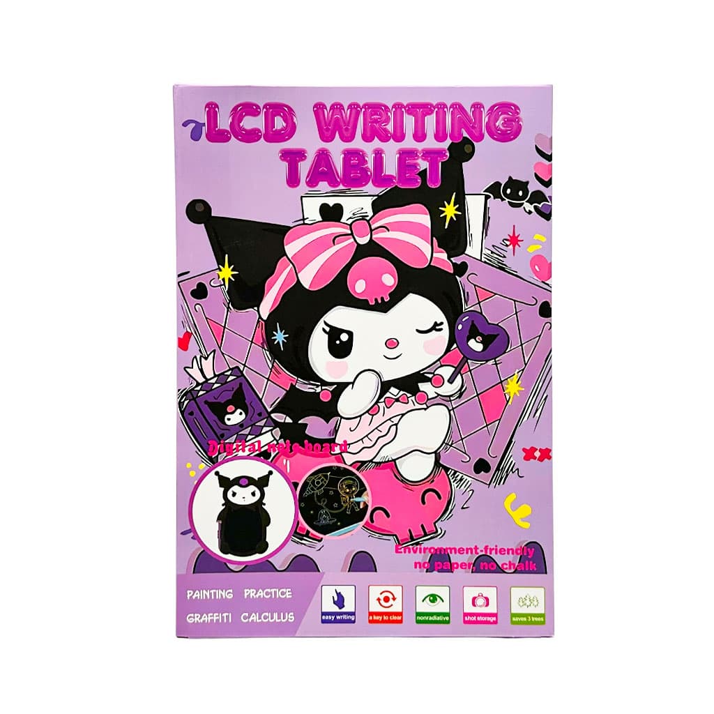 Tablet d’écriture LCD pour Enfants 14 Pouces Grand Model – Kuromi — صورة 3