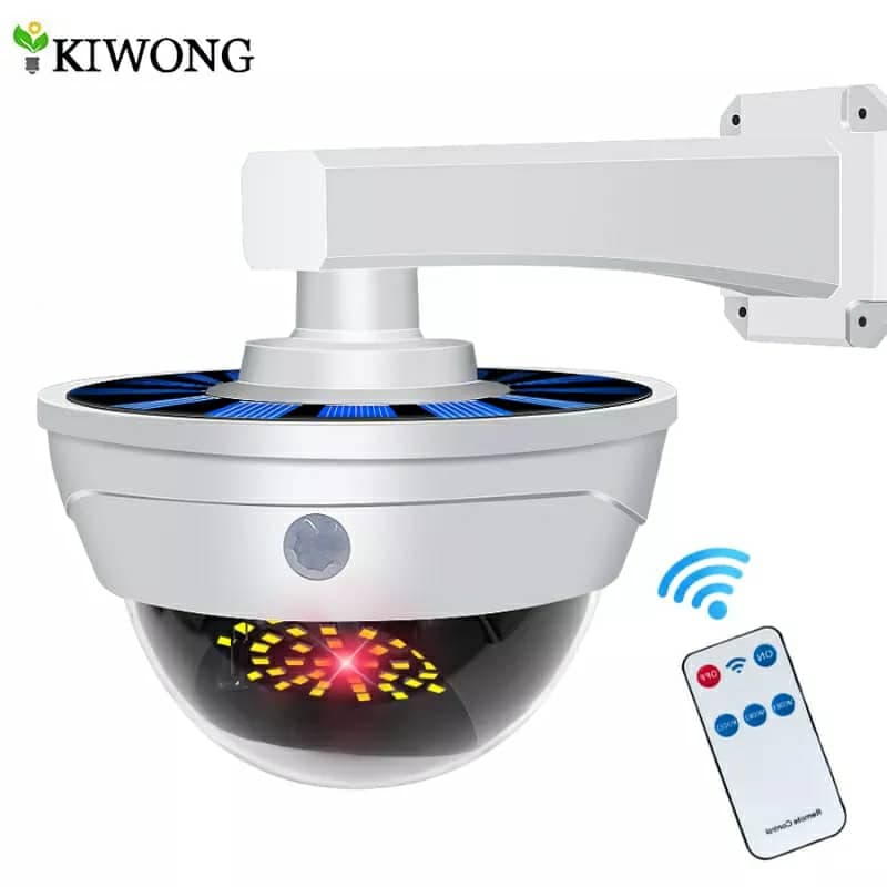 Lampe de Surveillance extérieure solaire Anti-vol, capteur de mouvement PIR à Induction humaine — صورة 1