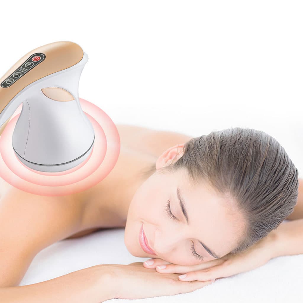 Appareil de massage portatif anti-cellulite multifonction avec 6 têtes de massage — صورة 2