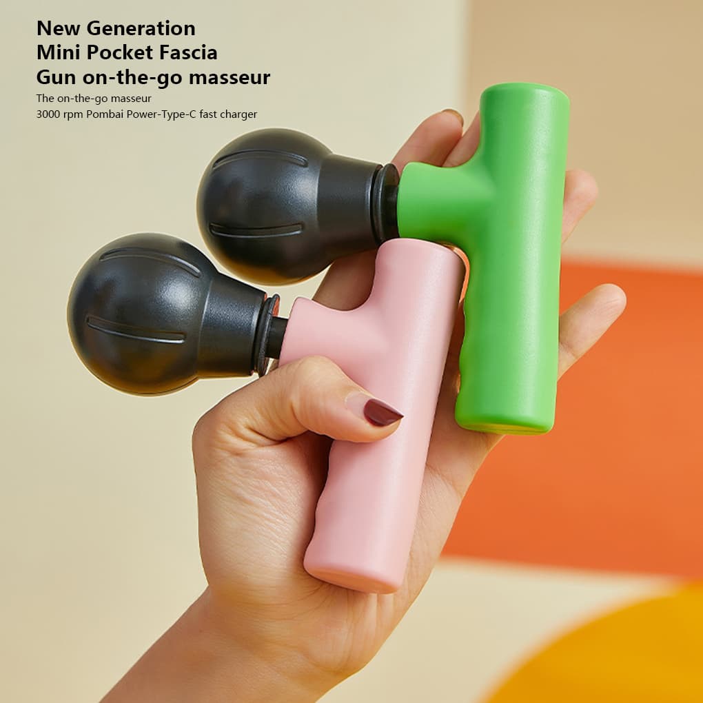 Mini appareil de massage électrique pour relaxation musculaire — صورة 5