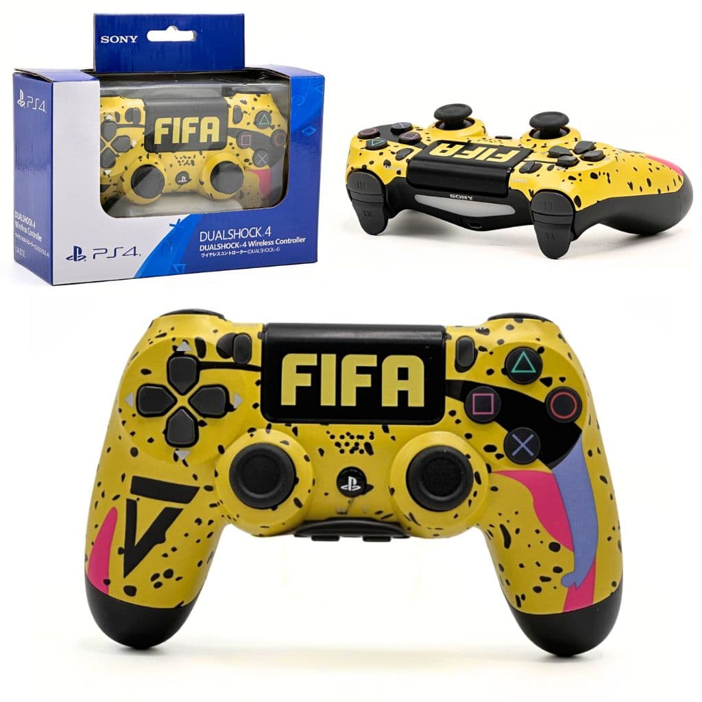 SONY DualShock Manette PS4 Sans Fil, Batterie Rechargeable (High Copy) – Limited Edition FIFA — صورة 1