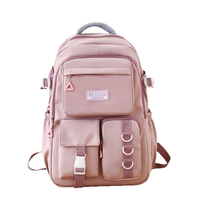 Sacs à dos d’école Style Décontracté XHD Rose – حقيبة ظهر مدرسية وردي — صورة 2