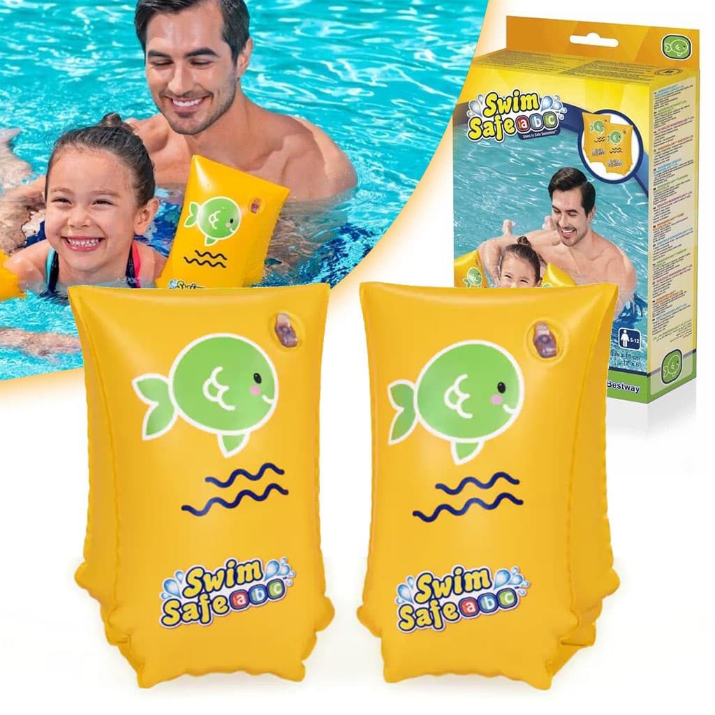 Brassards Gonflables Bestway 32110 Swim Safe WonderSplash - أكمام السباحة المنفوخة للأطفال من بيستواي - Vacance & Loisir - صورة 1