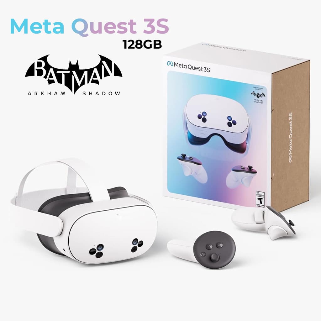 Meta Quest 3S 128 Go Virtual Reality Lunettes Arkham Shadow Edition — صورة 1