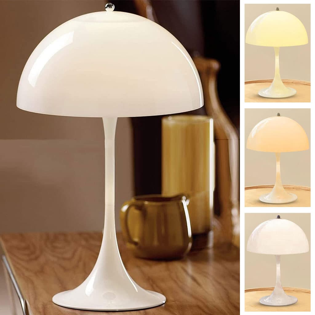 Lampe de Table LED Motif Champignon Design Unique — صورة 1