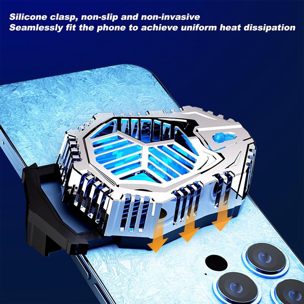 AL-07 Ventilateur de refroidissement CLIP Arrière pour téléphone portable — صورة 3